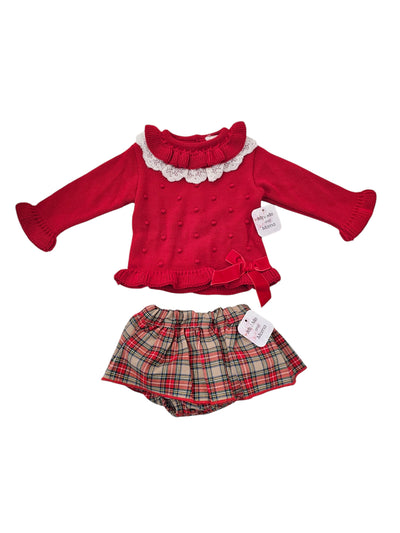 2-Piece Baby Girls' Knitted Set