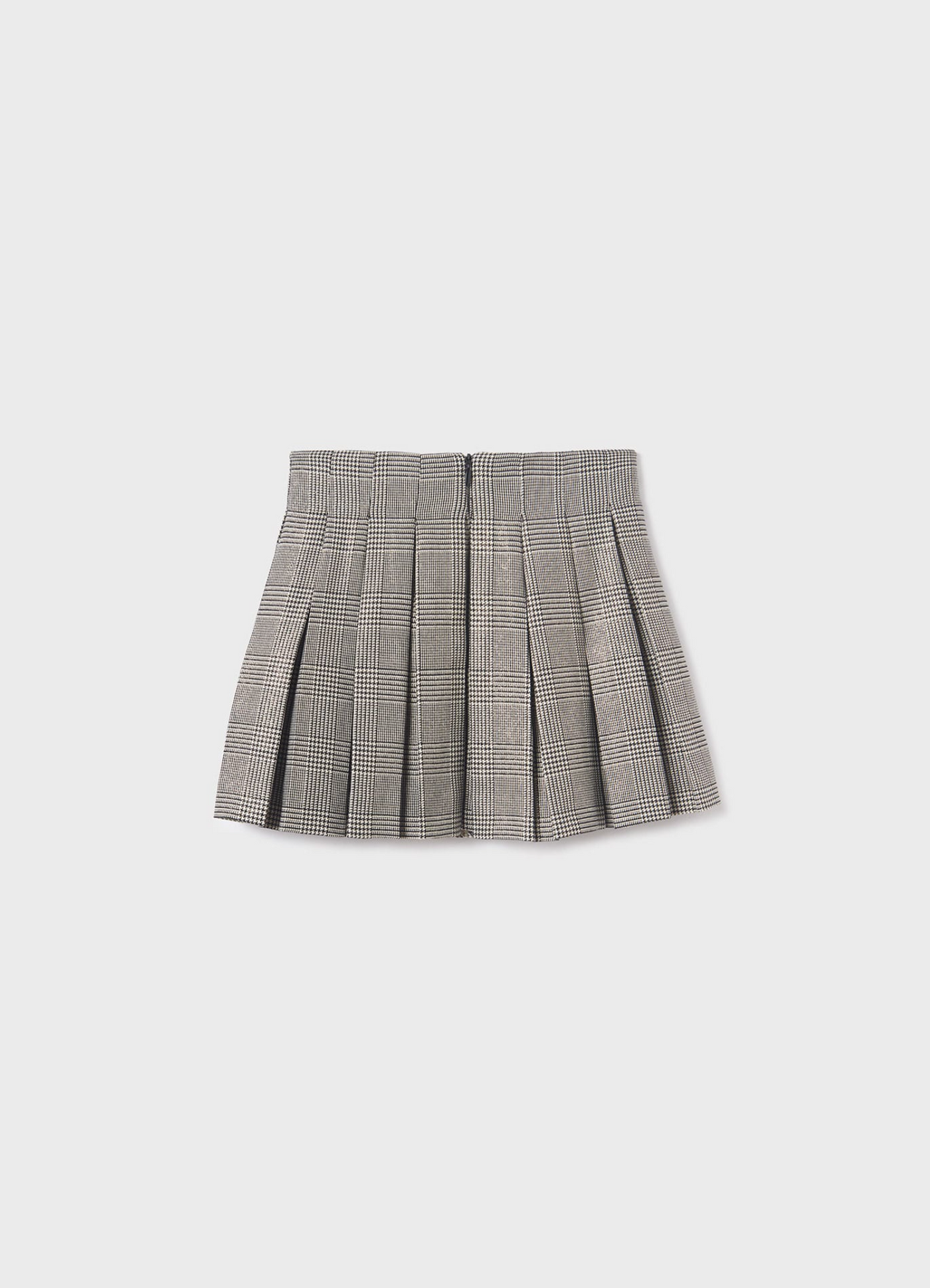 Plaid Print Girls Skirt