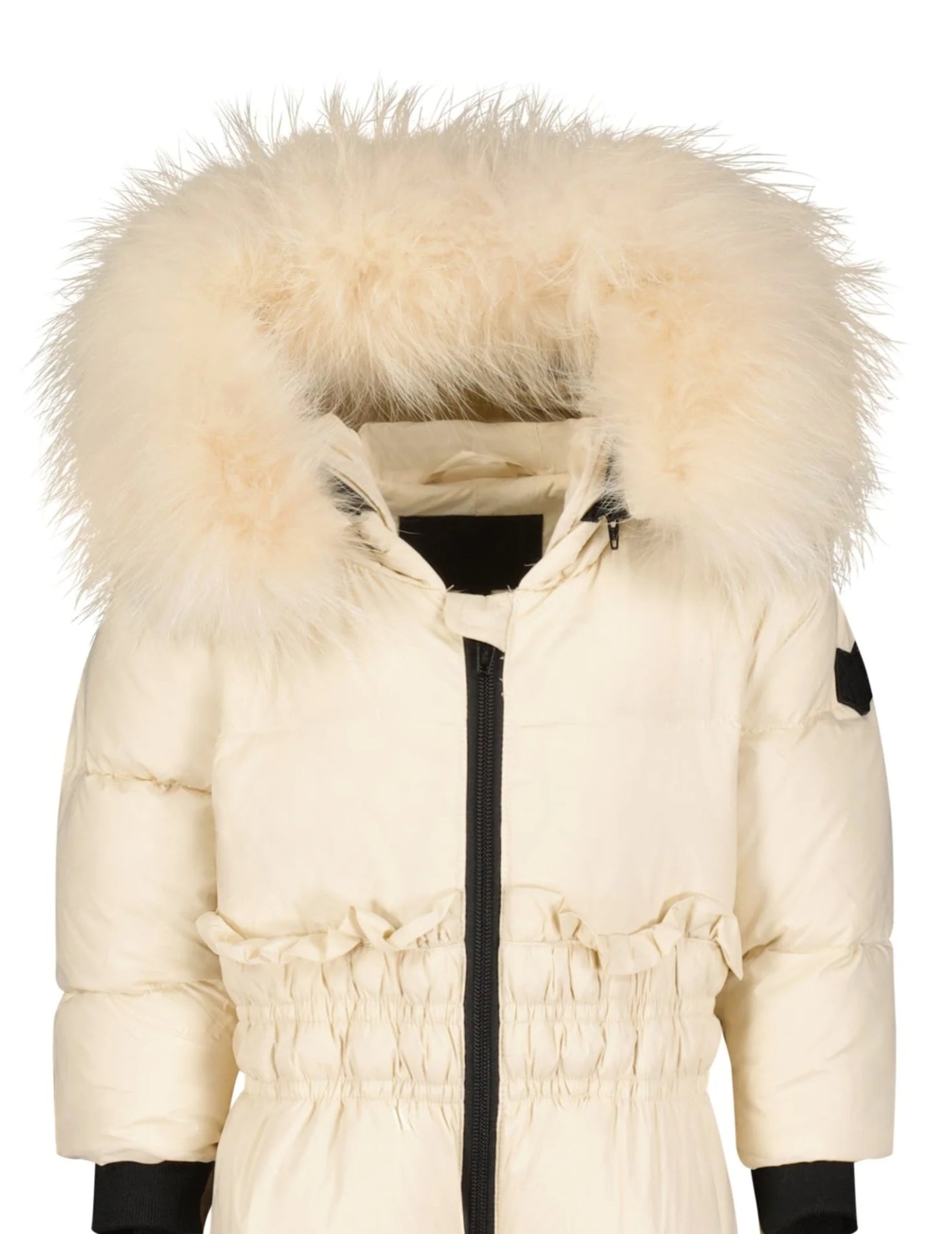 Baby Girl's Ivory Snowsuit