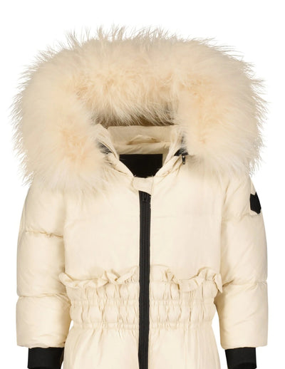 Baby Girl's Ivory Snowsuit