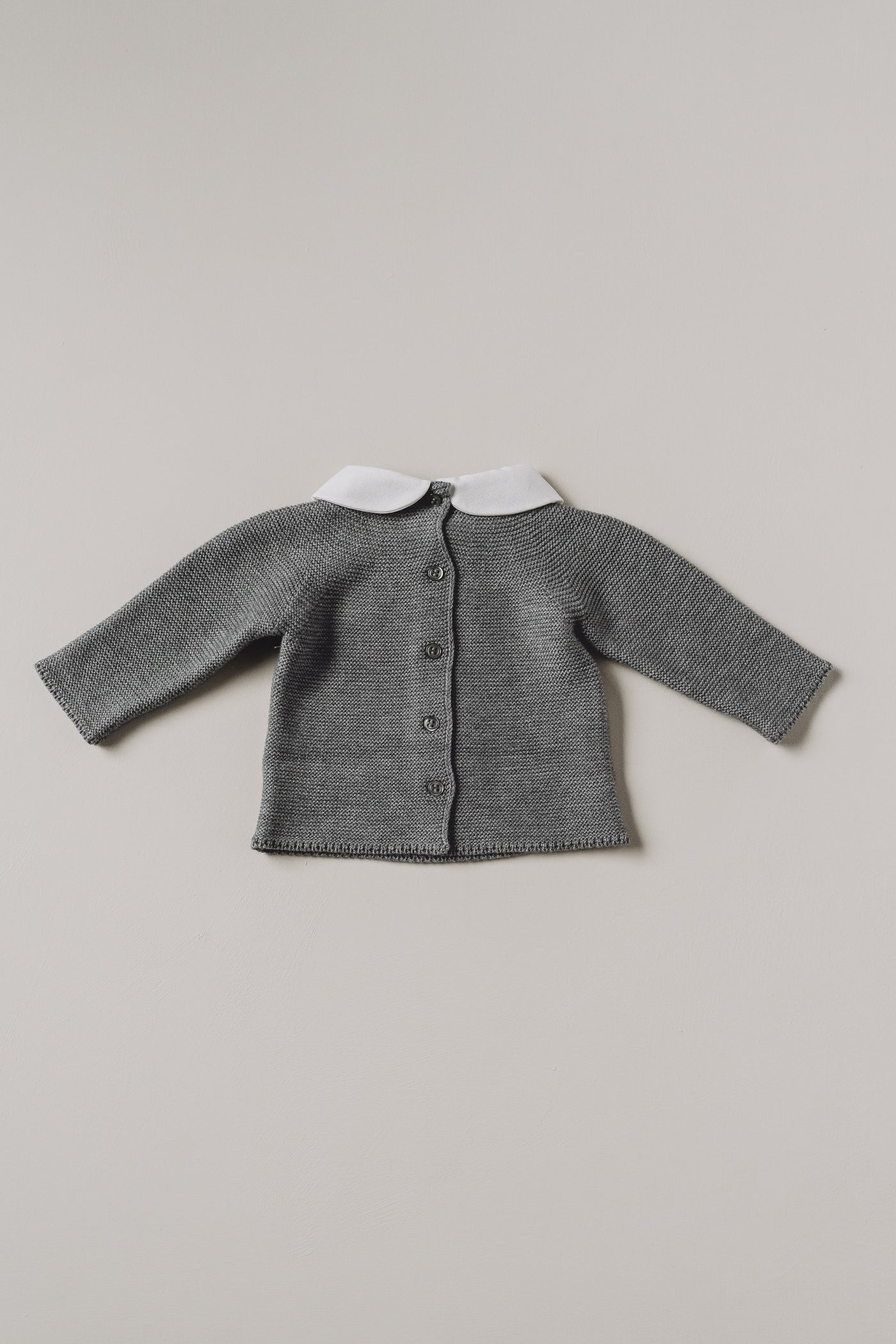 Baby Boy's Gray 2-Piece Knitted Soft Set