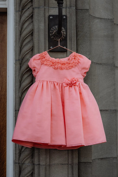 Coral Baby Dress