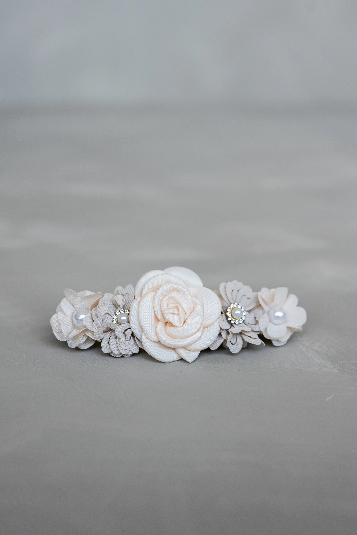 Baby Girl Flower Headband – Ivory