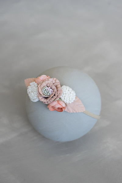 Baby Girl Elastic Flower Headband