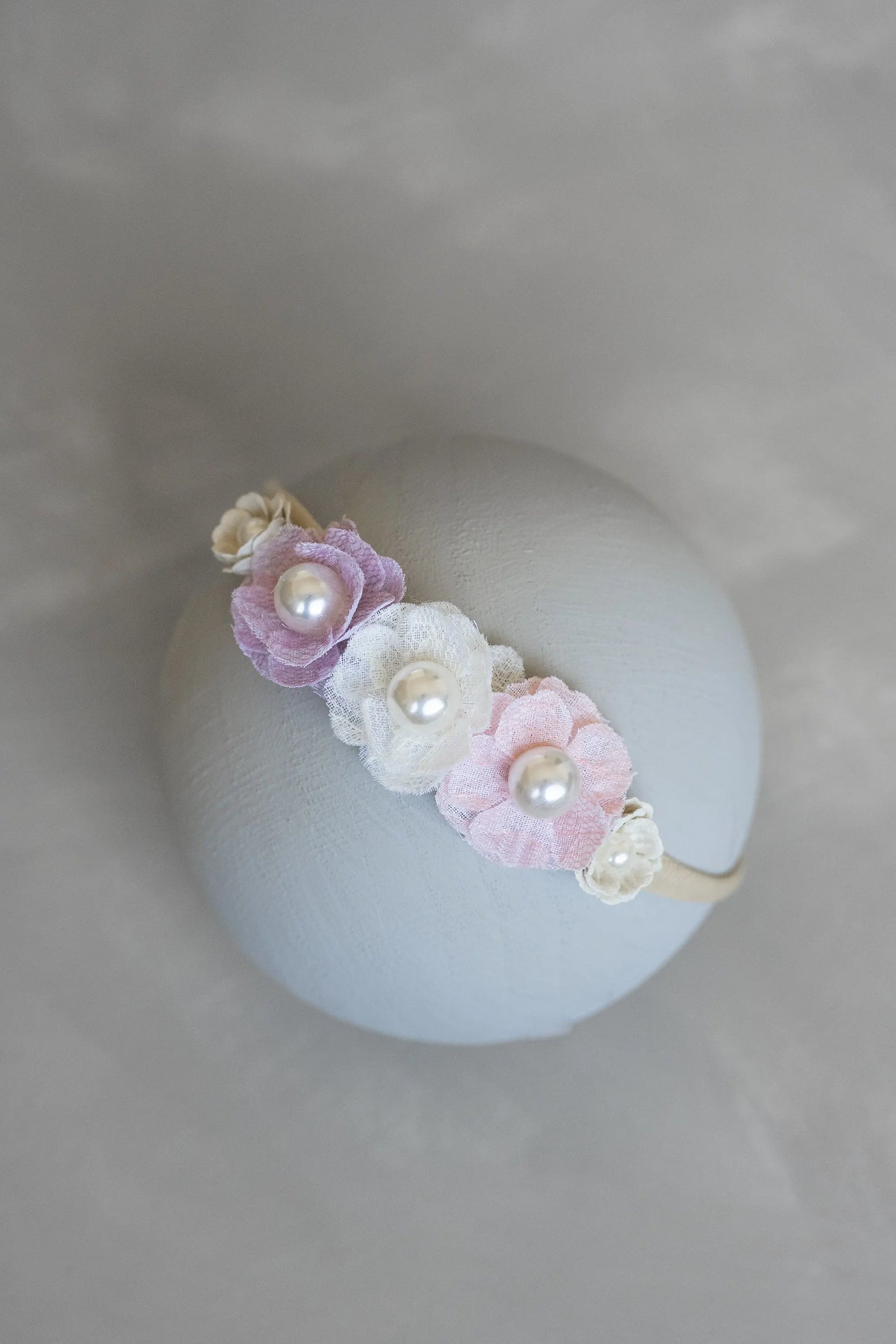 Baby Girl  Flower Lavender Pink Headband