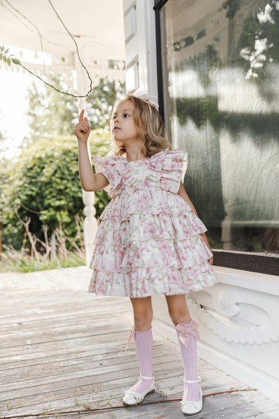 Floral Ruffle Dress