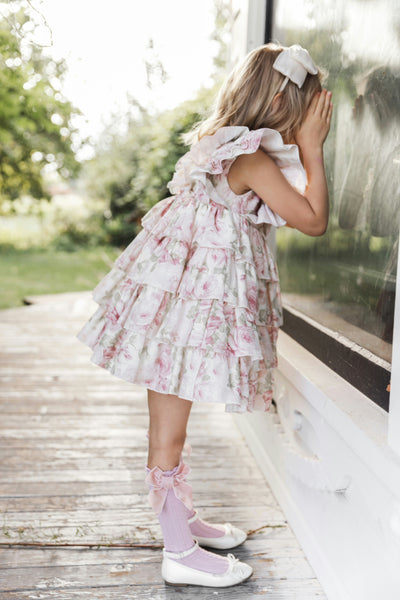 Floral Ruffle Dress