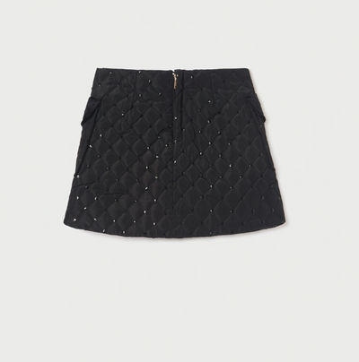 Sequin Quilted Girls' Skirt