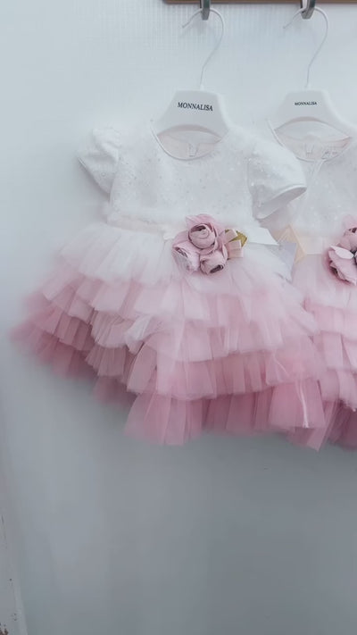Baby Girls Tulle and Sequin Dress