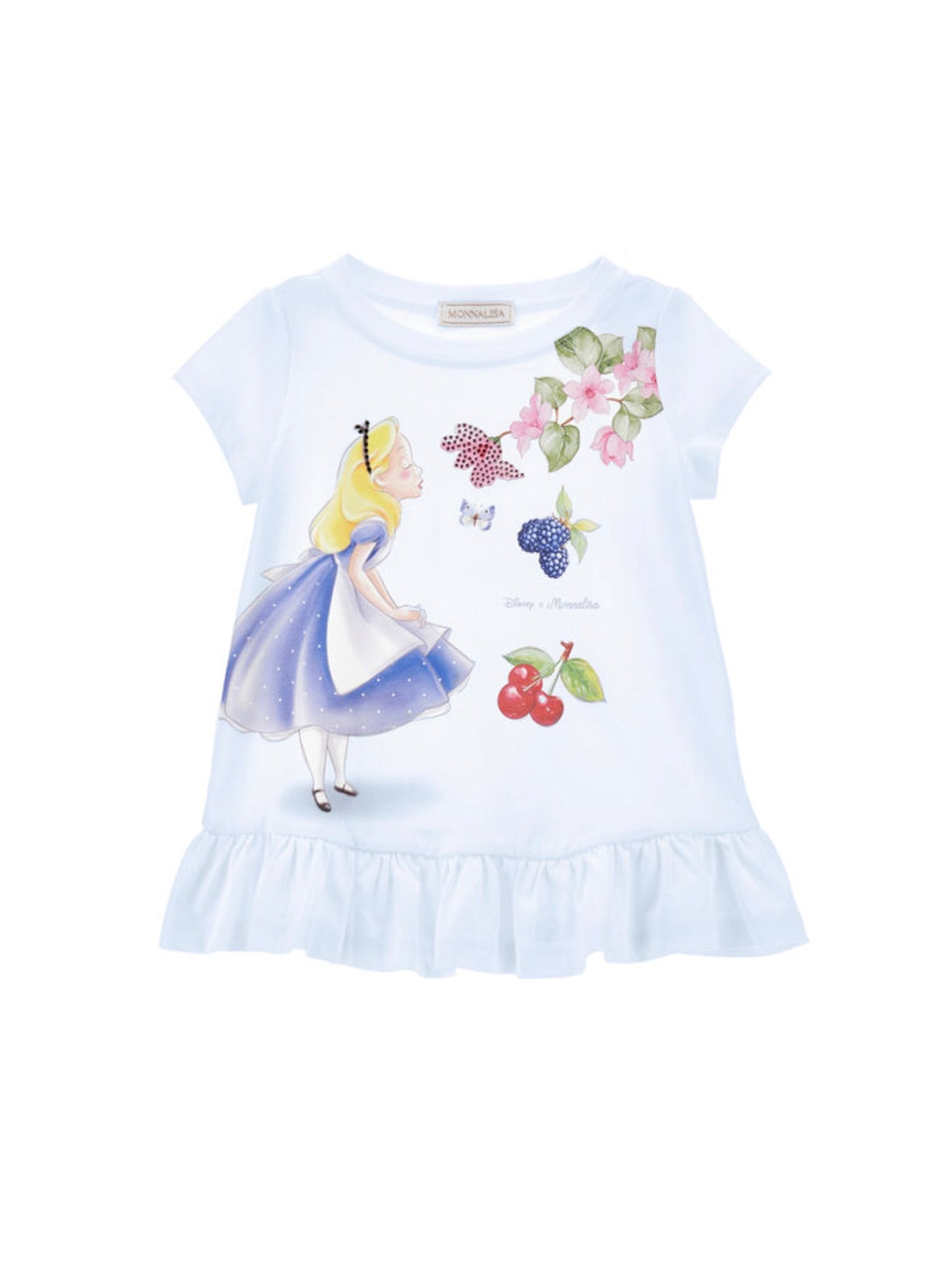 Alice in Wonderland Sky Blue Maxi T-shirt