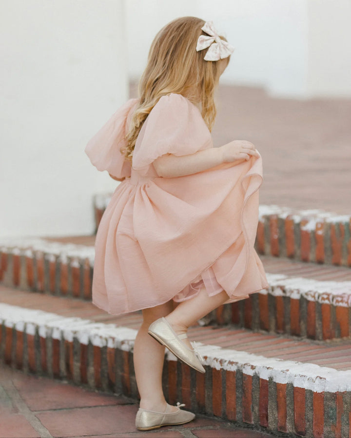 SOFIA BLUSH PINK DRESS – MINI ME AND MAMA