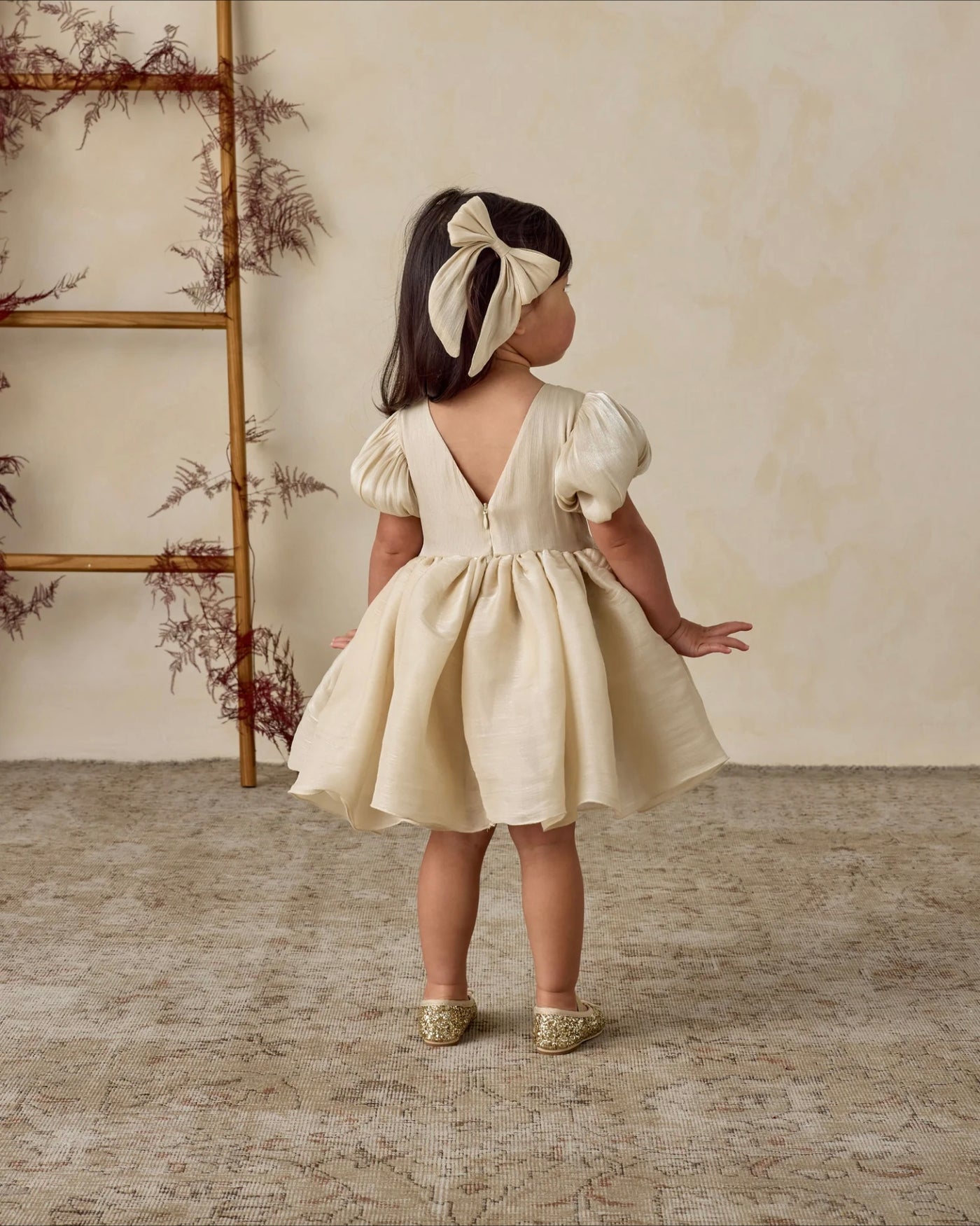 Noralee Sofia Dress in Ecru color