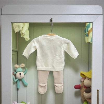 Newborn Knit Pants and Sweatshirt Set by Mayoral