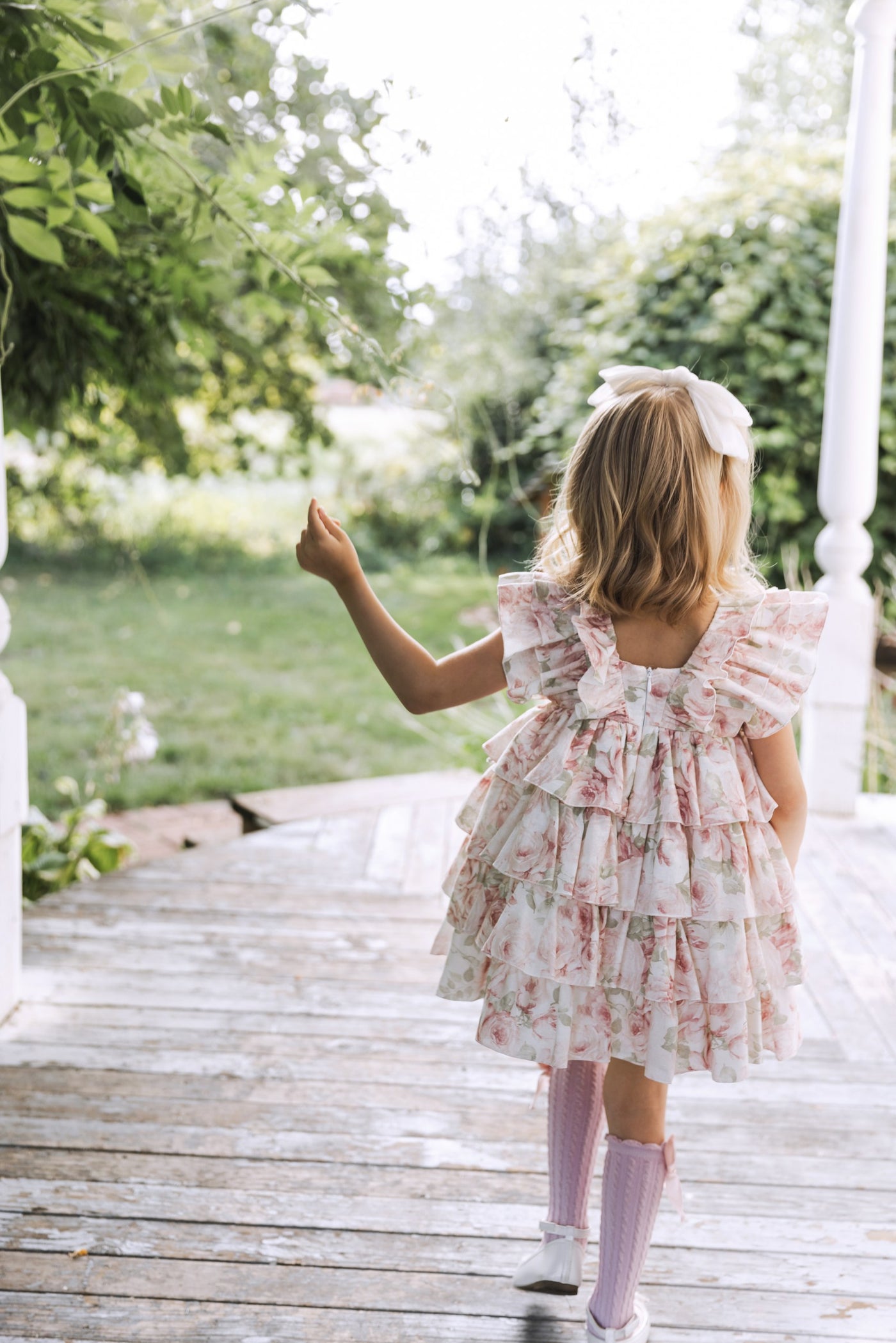 Floral Ruffle Dress