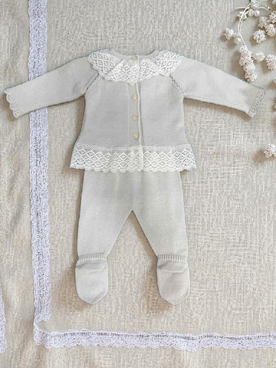 Baby Girls Rosapalo Knit Two-Piece Set