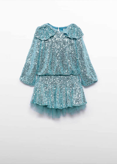 Sequin Top and Skirt 2-Piece Set by Abel & Lula