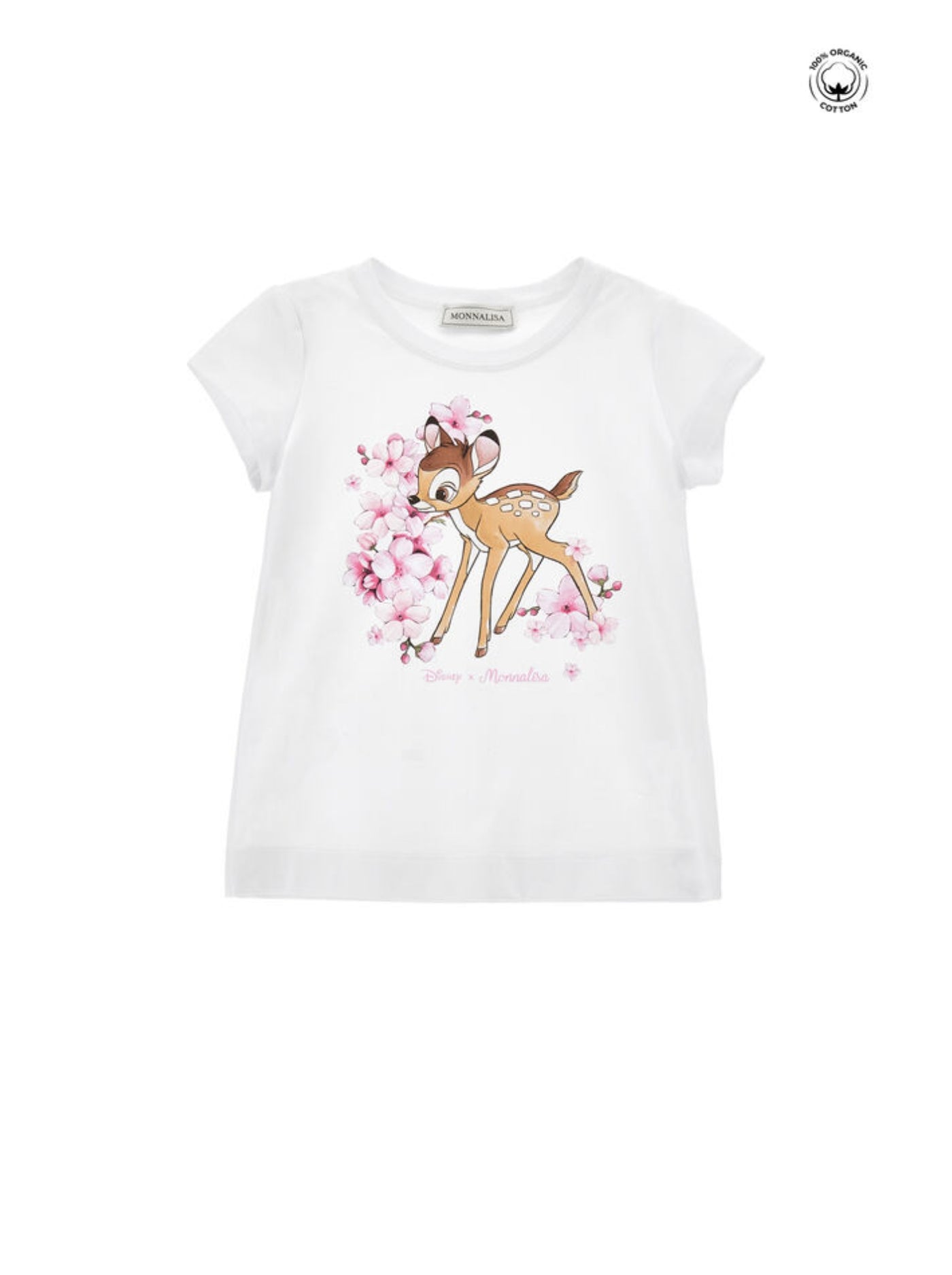 Disney Bambi Blossom Girls T-Shirt in White Color