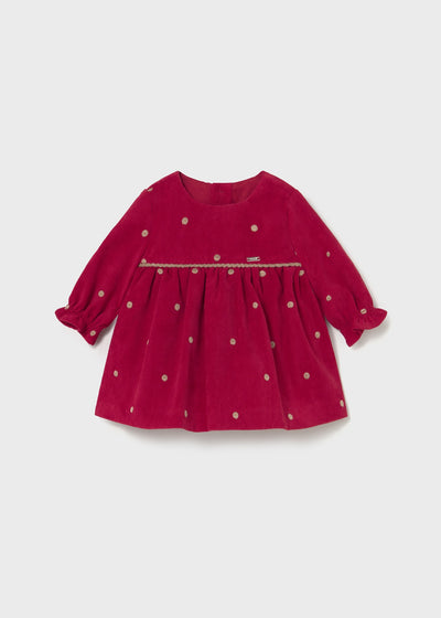 Newborn Girls Dress by Mayoral