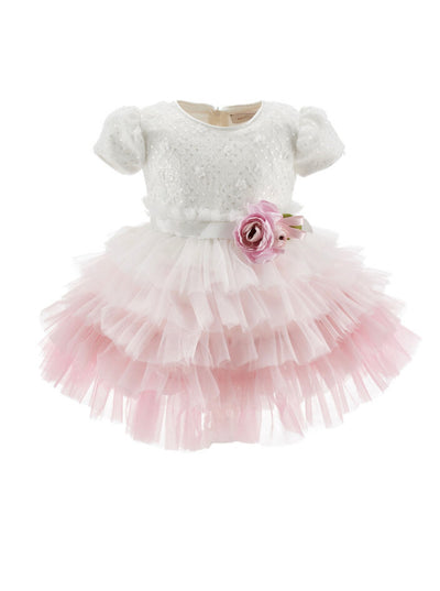 Baby Girls Tulle and Sequin Dress