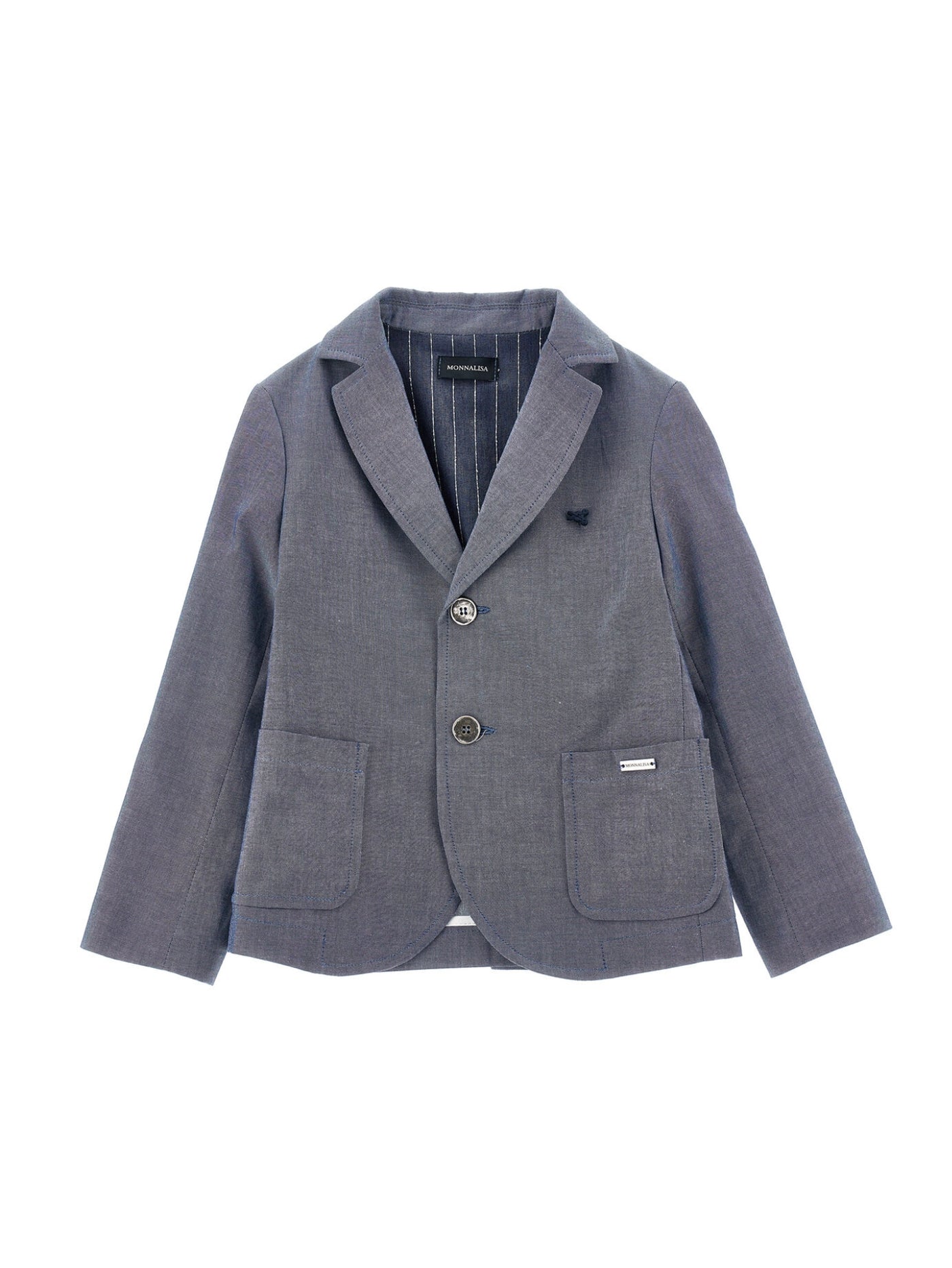 Sigma Boy Italian Navy Blue 3-piece Suit Set