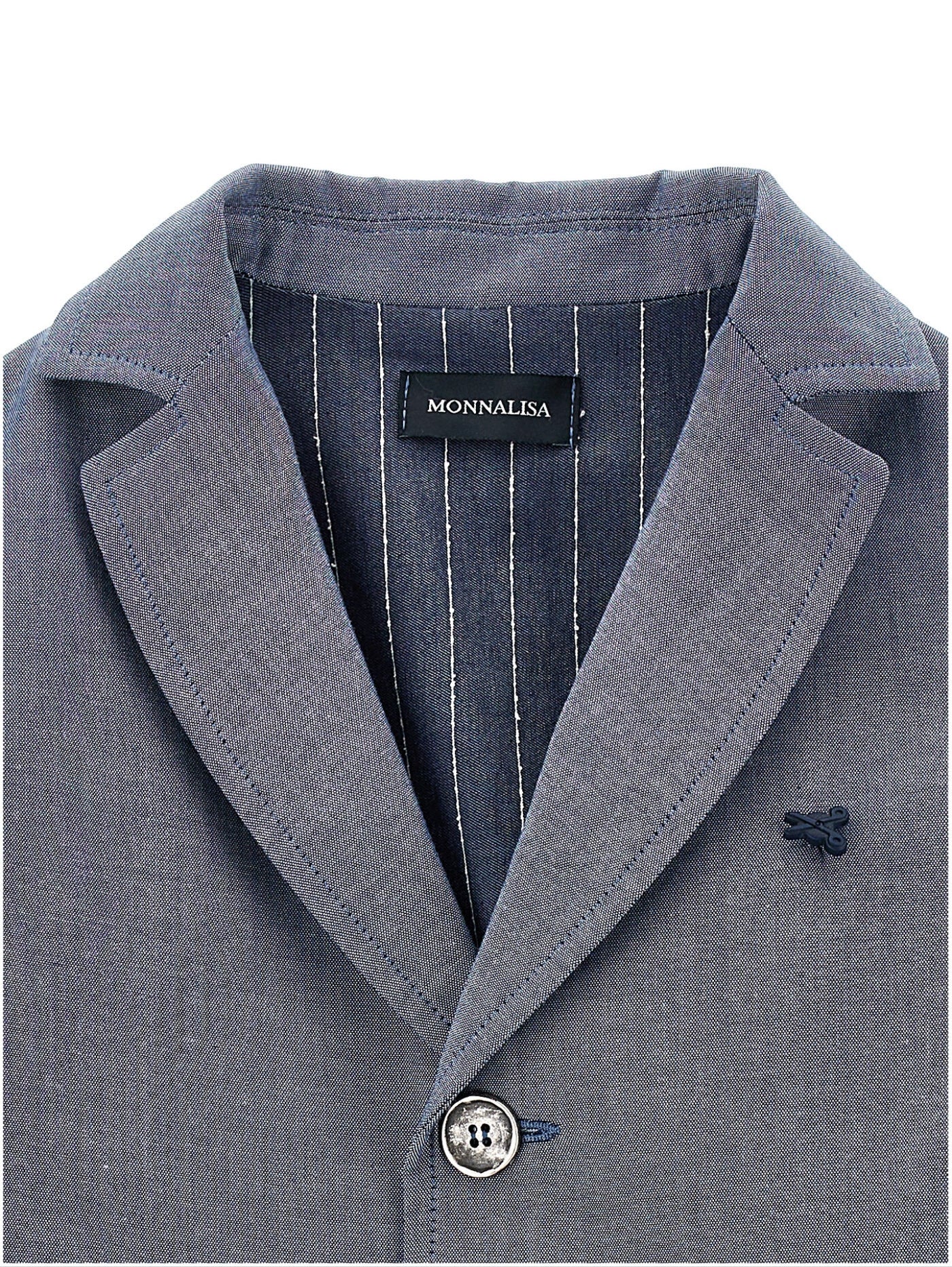 Sigma Boy Italian Navy Blue 3-piece Suit Set